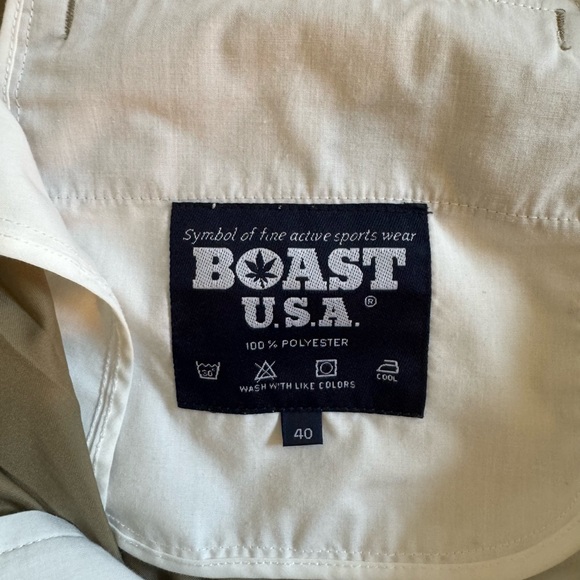 Men’s Boast USA Khaki Shorts - Picture 3 of 4